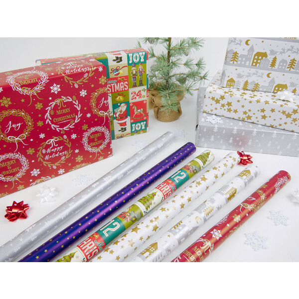 IG DESIGNGROUP PAPIER CADEAU CHRISTMA MIXTE 10X0.70M 
 code EAN 8710675236476 