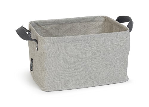 105685 panier à linge pliable  gris
