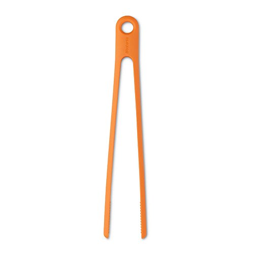 Pince de cuisine en silicone - orange