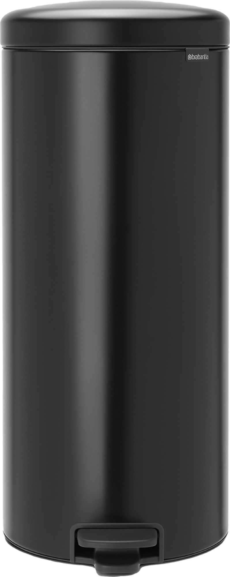 POUBELLE NEWLCON À PÉDALE 30L NOIRE