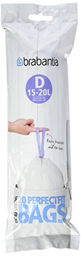 246760 rouleau de sacs poubelle 15 l 20 sacs pa...