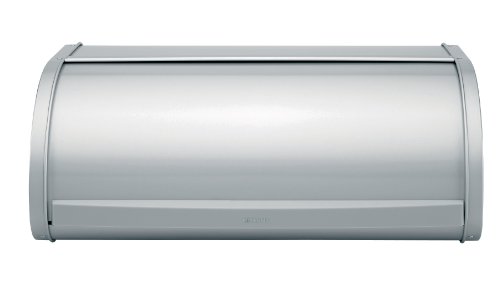 247248 boîte à pain large métallique gris