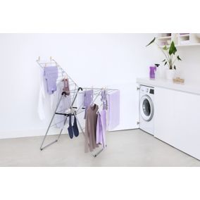  Séchoir à linge Hangon gris metalic 20 m Brabantia code EAN 8710755403422 