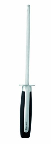 500084 aiguiseur acier matt inox / noir