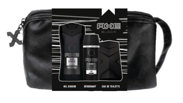 AXE TROUSSE 3P EDT+DEO+GD BLACK AXE
