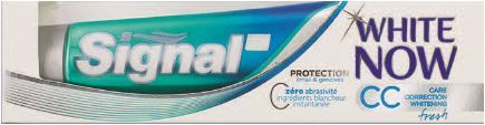 DENTIFRICE “SIGNAL WHITE NOW CC”