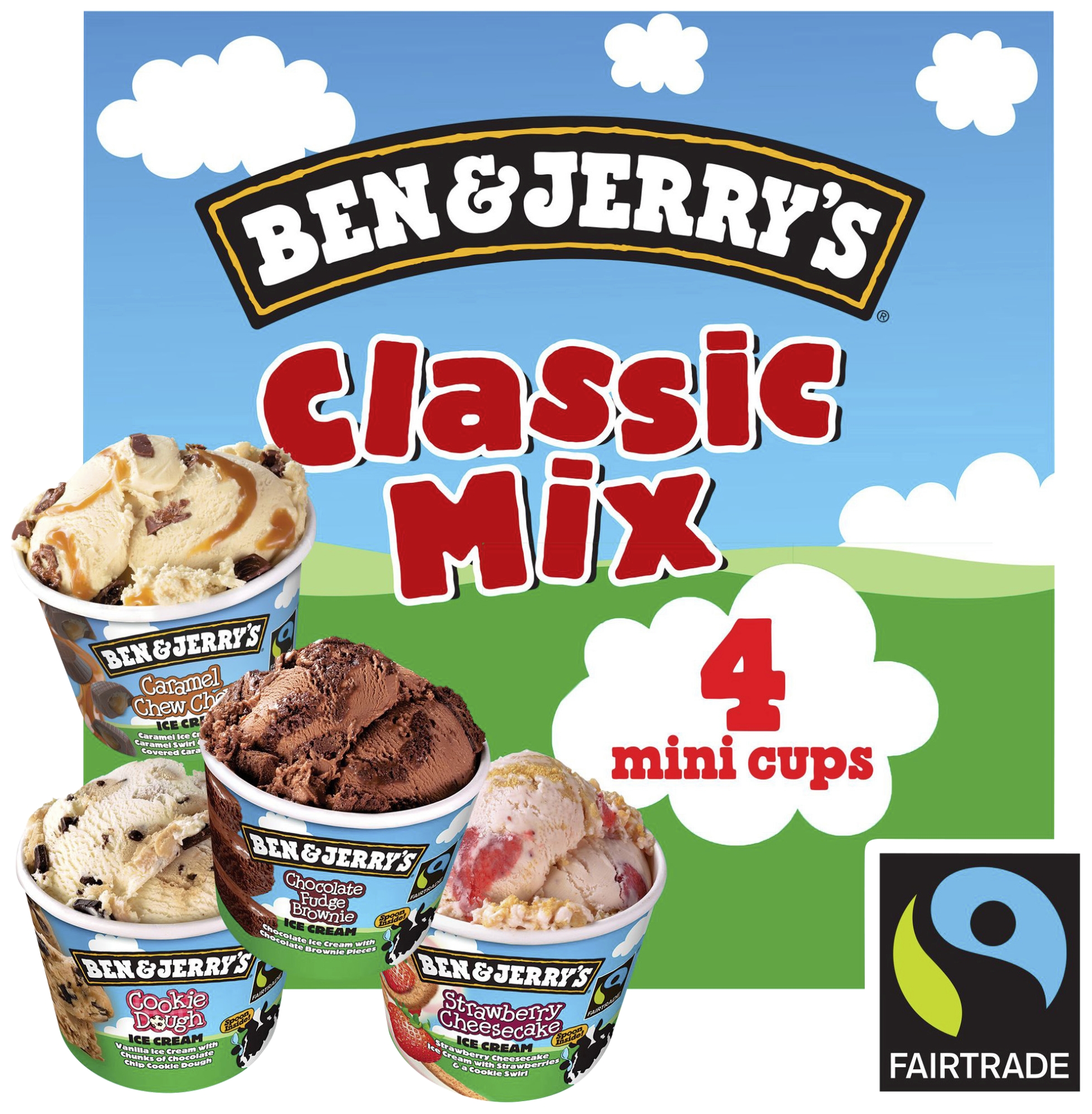 Mini pots classic mix Ben & Jerry's