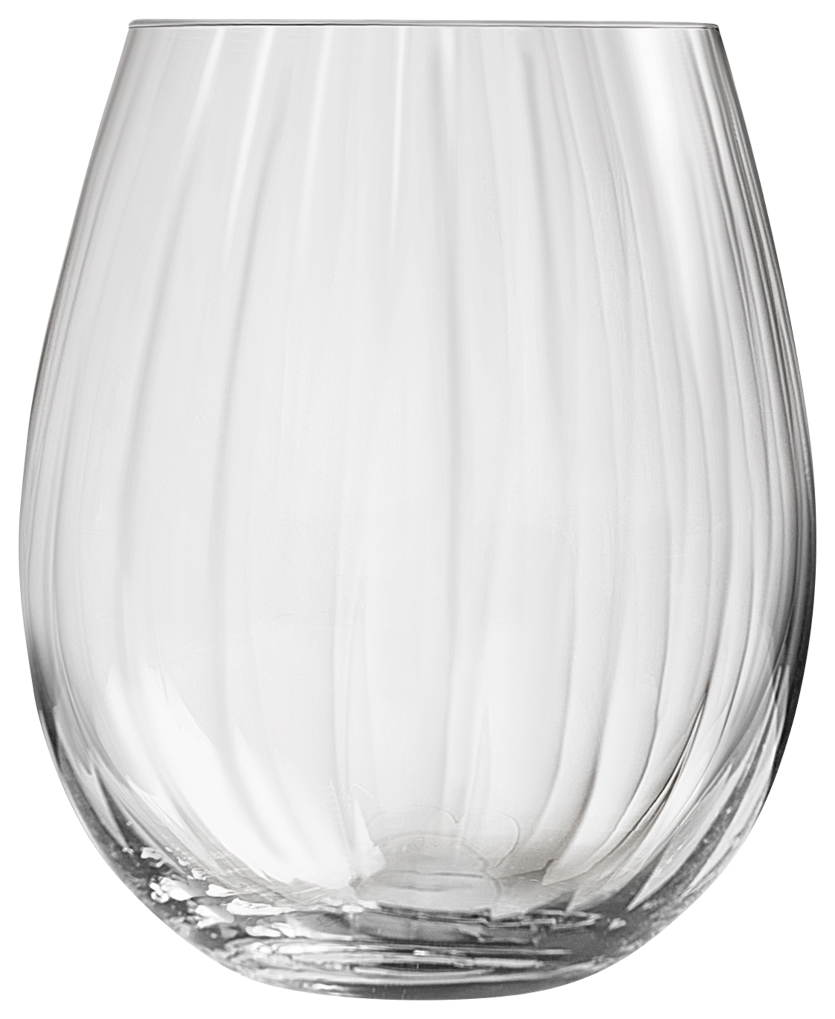 ROYAL LEERDAM LOT DE 4 GOBELETS PLISSE 44 CL code EAN 8710964362503 