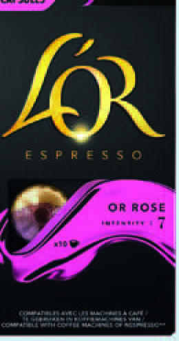  CAPSULES "L'OR ESPRESSO"  code EAN 8711000360606 