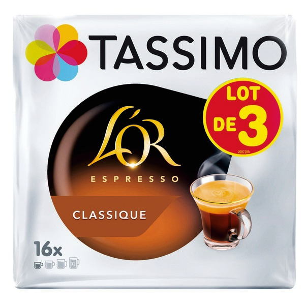 CAPSULES DE CAFÉ L'OR TASSIMO