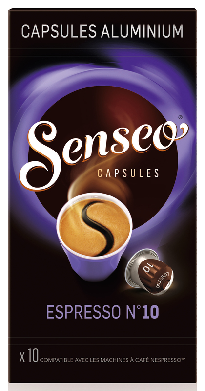 CAPSULES DE CAFÉ ESPRESSO N°10 Senseo