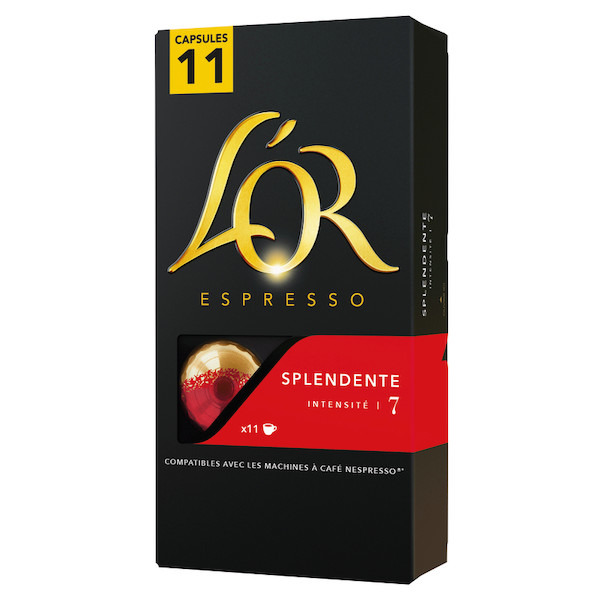 CAPSULES DE CAFÉ ESPRESSO L'OR