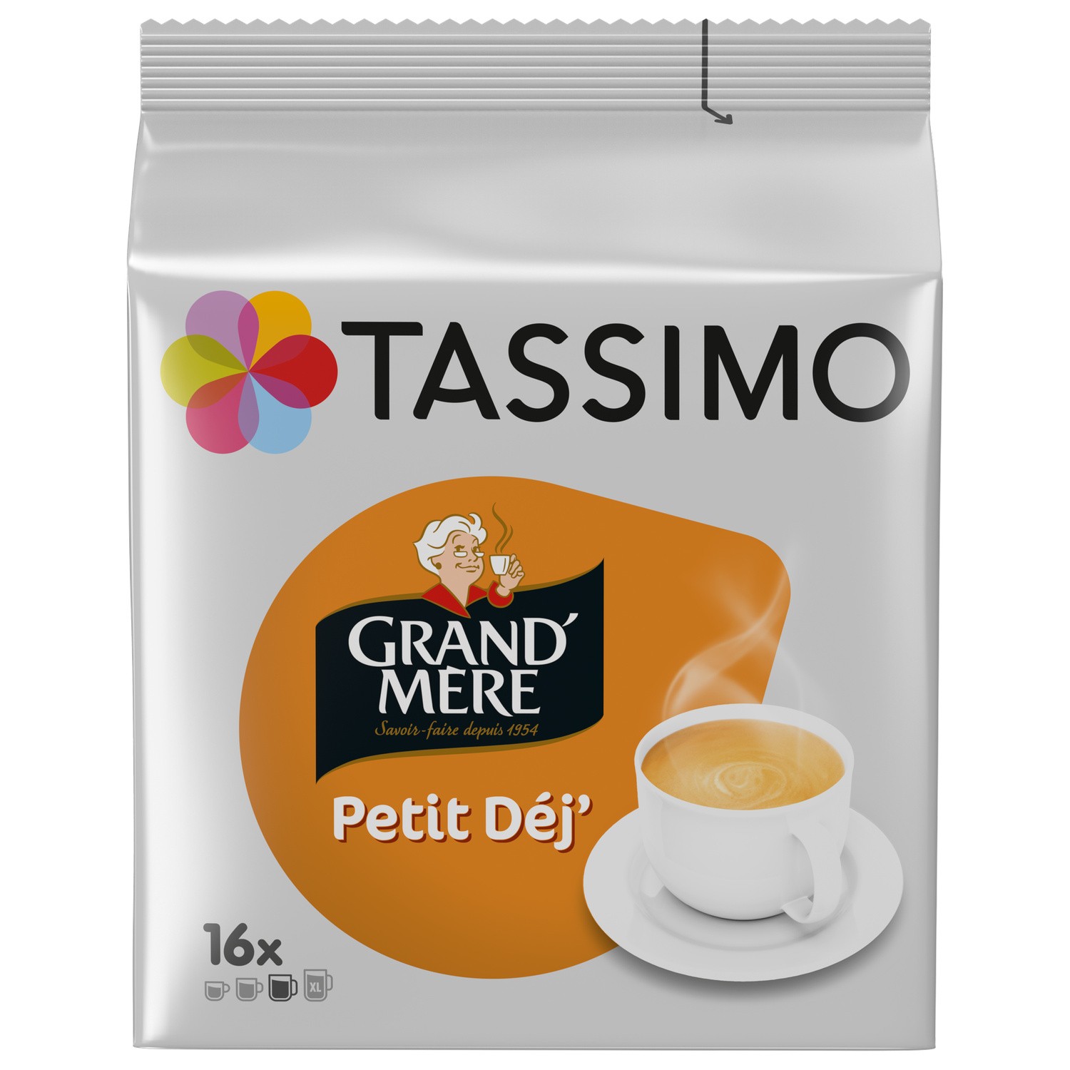 Café dosettes  Petit Déj TASSIMO