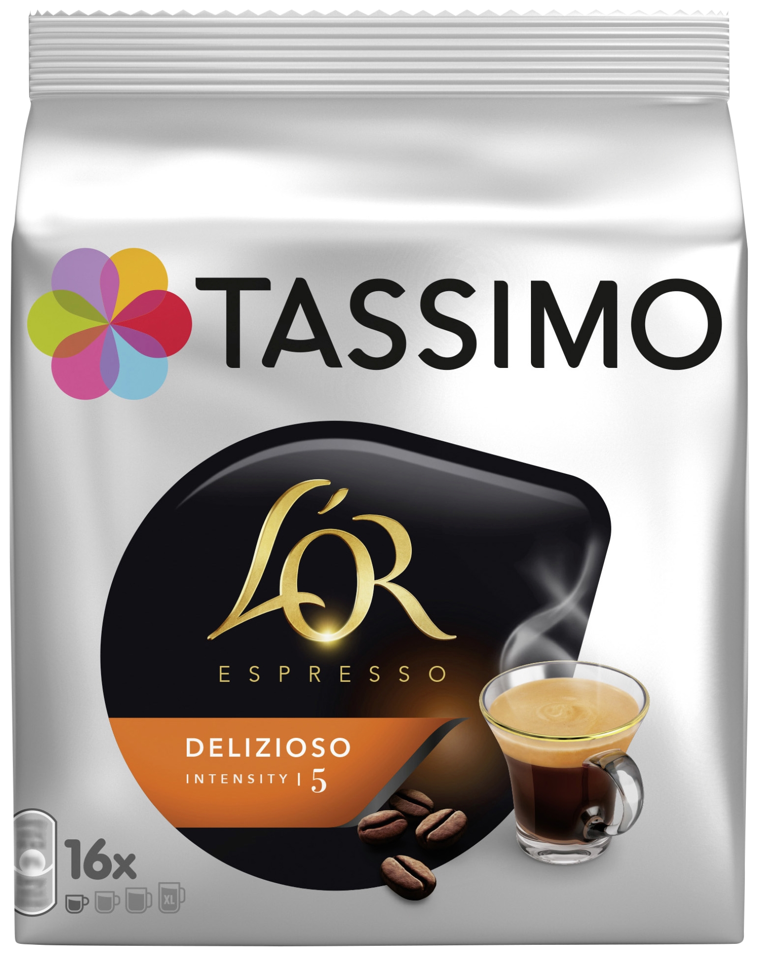 Dosettes de café L'Or delizioso Tassimo