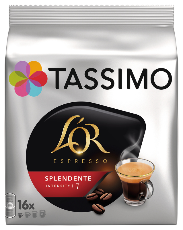 DOSETTES DE CAFÉ L'OR SPLENDENTE Tassimo