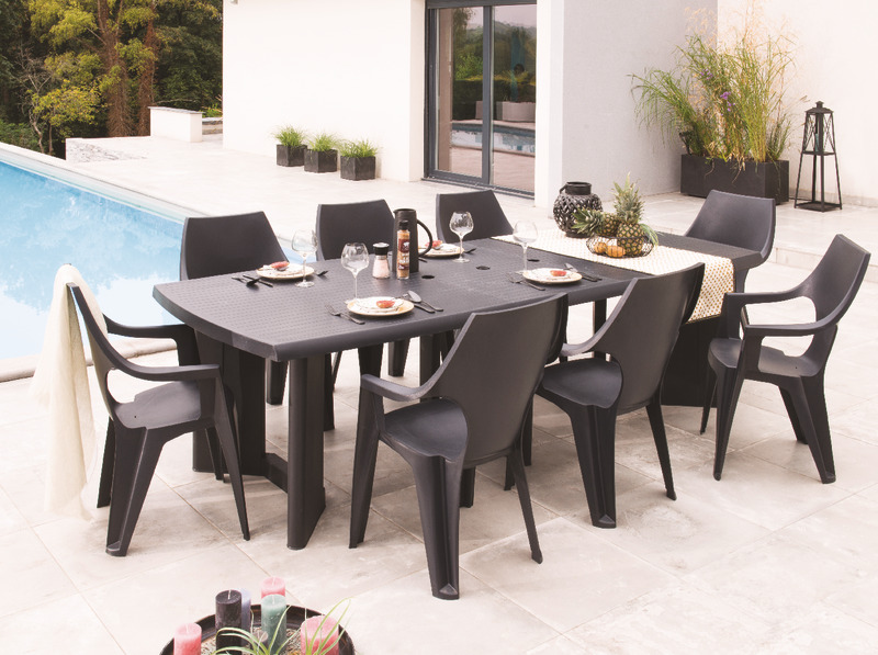  FAUTEUIL DANTE HAUT DOSSIER ANTHRACITE  code EAN 8711245130682 