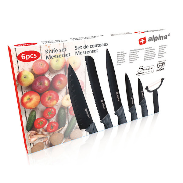 alpina Coffret 6 couteaux 8711252067636 (8711252067636)