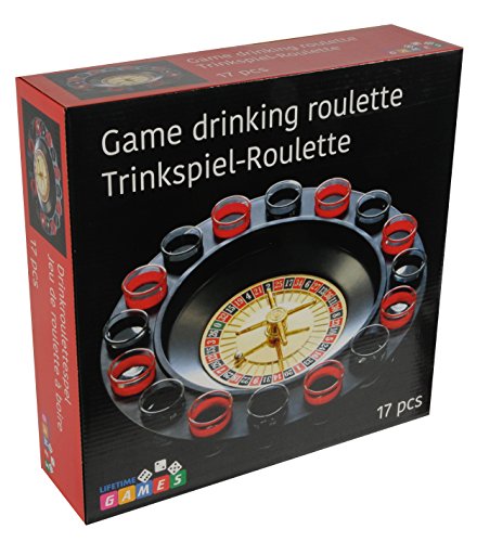 - 22696 - jeu de roulette à boire - 17 pièces