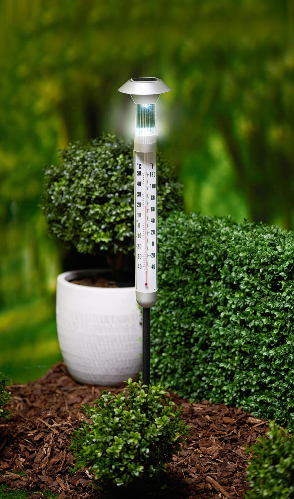  THERMOMÈTRE EXTÉRIEUR
LUMINEUX 2 EN 1 code EAN 8711252261294 