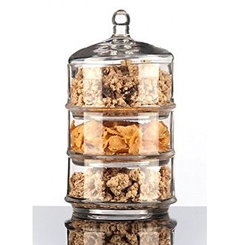 Maison futée - Bonbonnière verre 3 compartiments