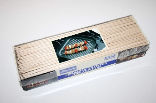 Boite de 500 piques à brochettes en bois 30cm