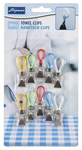 Paquet de 10 Cuisine Torchon Attache De Rangeme...