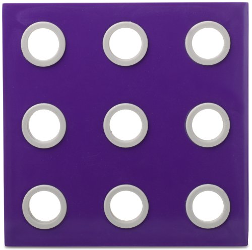 106090072800 dessous de plat domino violet méla...