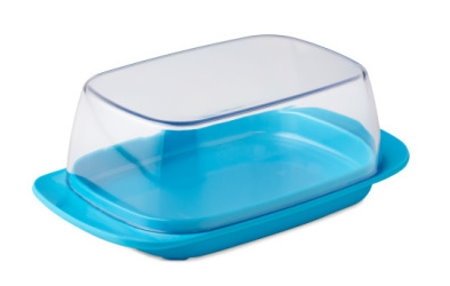 106093511500 beurrier mélamine latin bleu 17 x ...