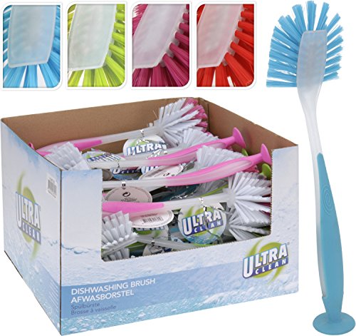 Brosse vaisselle ventouse