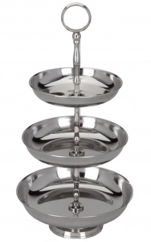 Étagère de 3 niveaux en métal - Hauteur. 35,5 c...