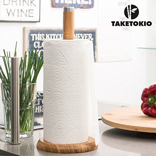 PORTE-ROULEAU DE CUISINE BAMBOU TAKE TOKIO