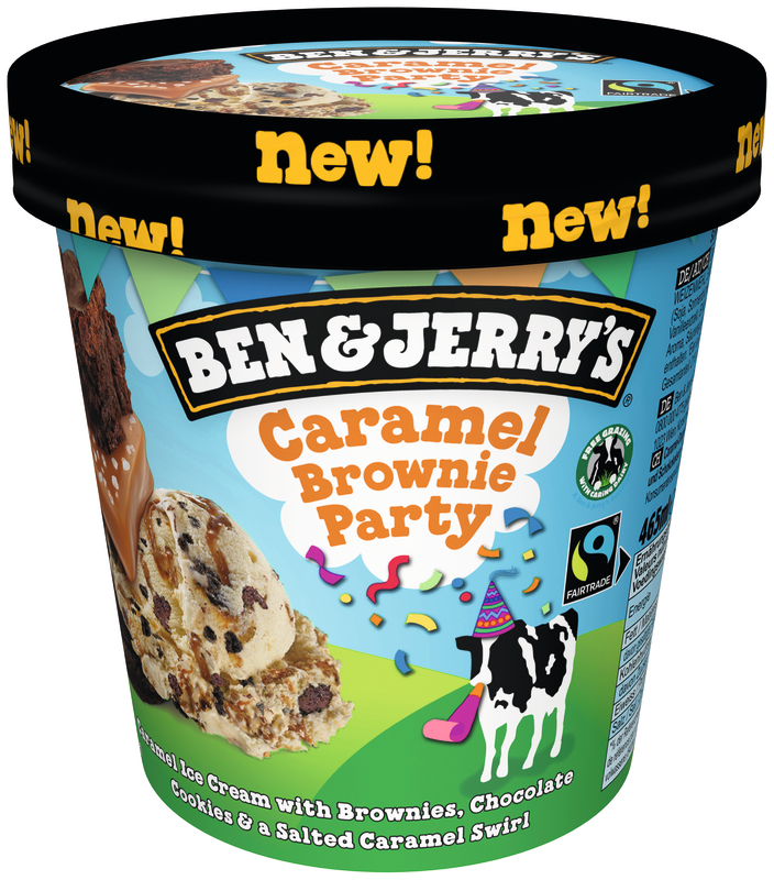 POT CARAMEL BROWNIE PARTY BEN & JERRY'S