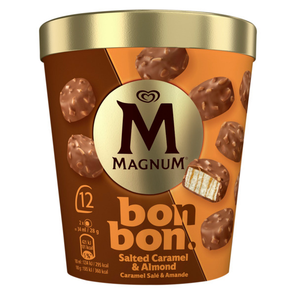  Pot De Glace Bonbon Caramel Salé Magnum code EAN 8711327640450 