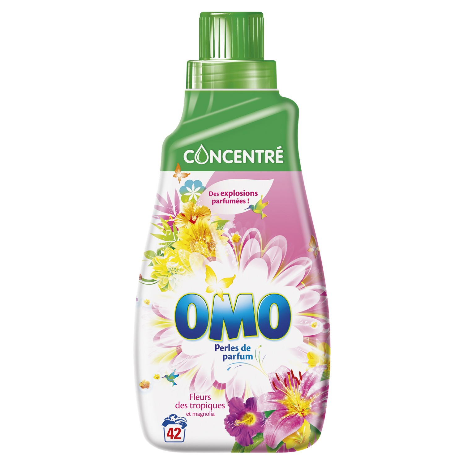 Lessive fleurs des tropiques OMO