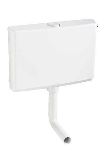 WISA Aufputzspülkasten wisa ap-réservoir de chasse d'eau basse position blanc 570 spülunterbrechung ultra plat avec réservoir ! 8711778061071 (8711778061071)