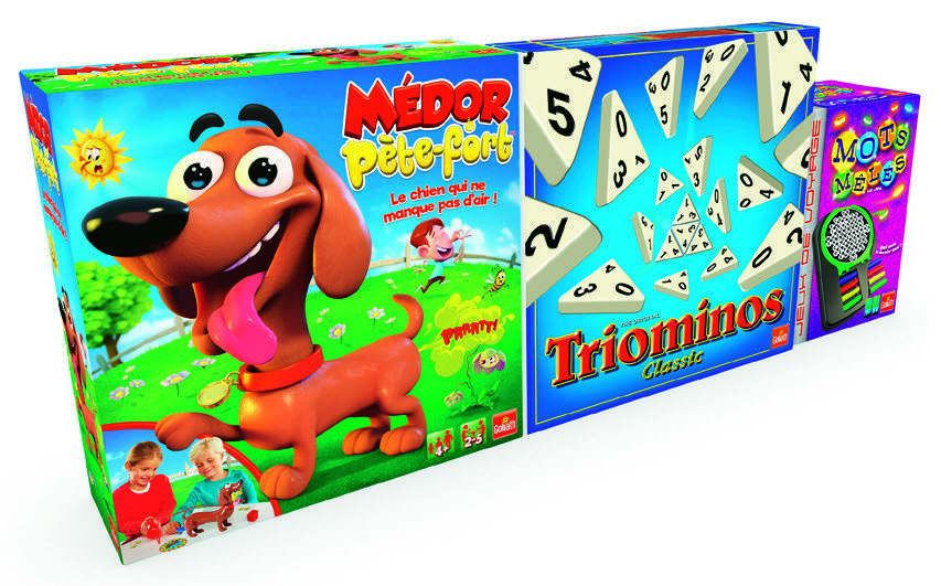 MÉDOR PÈTE-FORT + TRIOMINOS CLASSIC + MOTS MÊLÉ...