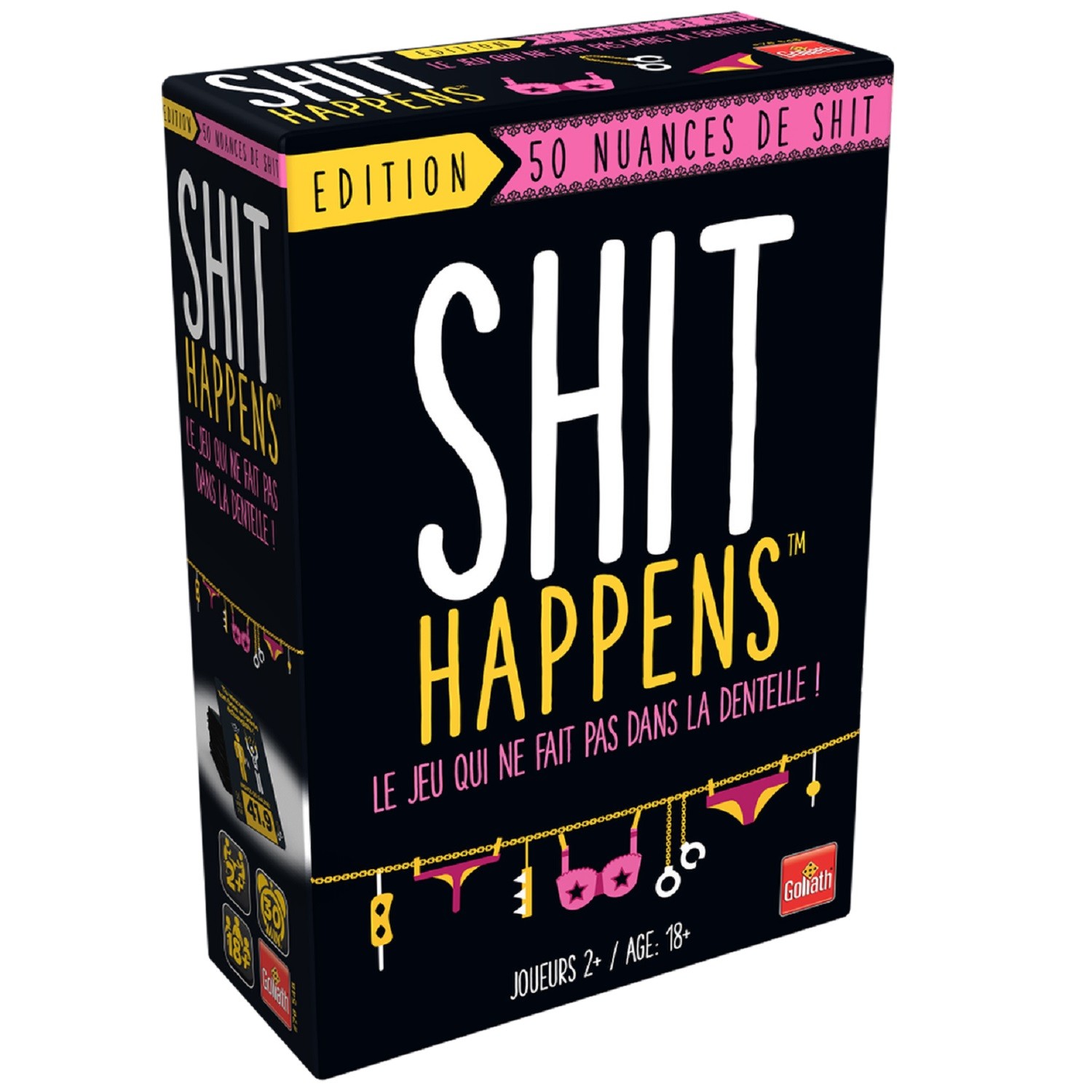 Jeu Shit Happens 50 Nuances de Shit GOLIATH