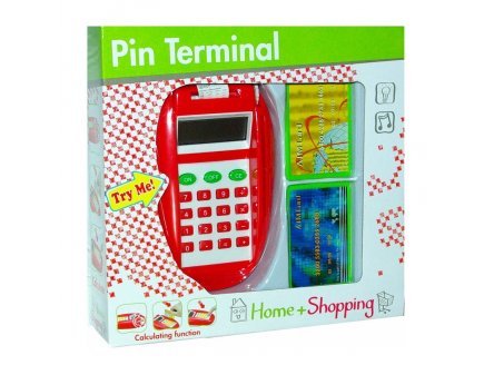 Johntoy Lecteur de carte bancaire avec fonction calculatrice - jeu d'imitation marchande code EAN 8711866274932 