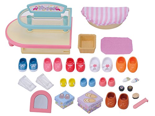 Sylvanian Families - 2404 - poupées et accessoires - magasin de chaussures - sylvanian code EAN 8711915024044 