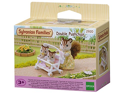 Sylvanian Families - 2920 - poussette double - poupées et accessoires - sylvanian code EAN 8711915029209 