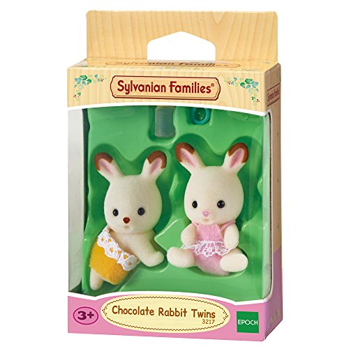 Sylvanian Families - 3217 - mobilier de poupée - jumeaux lapins chocolat code EAN 8711915032179 
