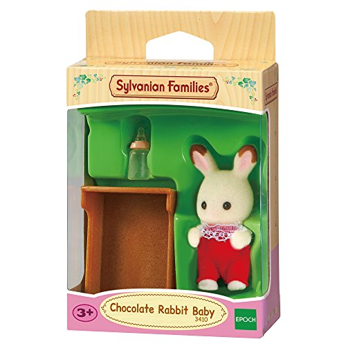 - 3410 - mini-poupée - bébé lapin chocolat 8711915034104 Sylvanian Families