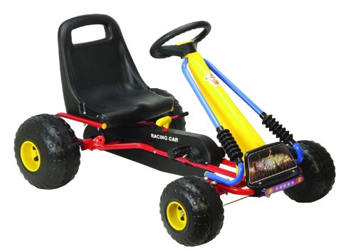 - 0704002 - véhicule à pédales - kart métal - r...