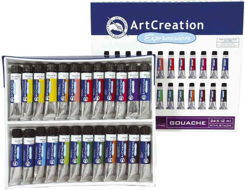 ROYAL TALENS Set de 24 Peintures Gouache ArtCre...
