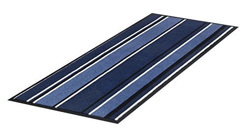 F&S Smarty paillasson couloir- tapis cuisine. disponible en 4 couleurs et 3 largeurs. couleur bleu. 60 x 150 cm. fabriqué en europe de l'ouest pour apricot luxembourg. code EAN 8712088055965 