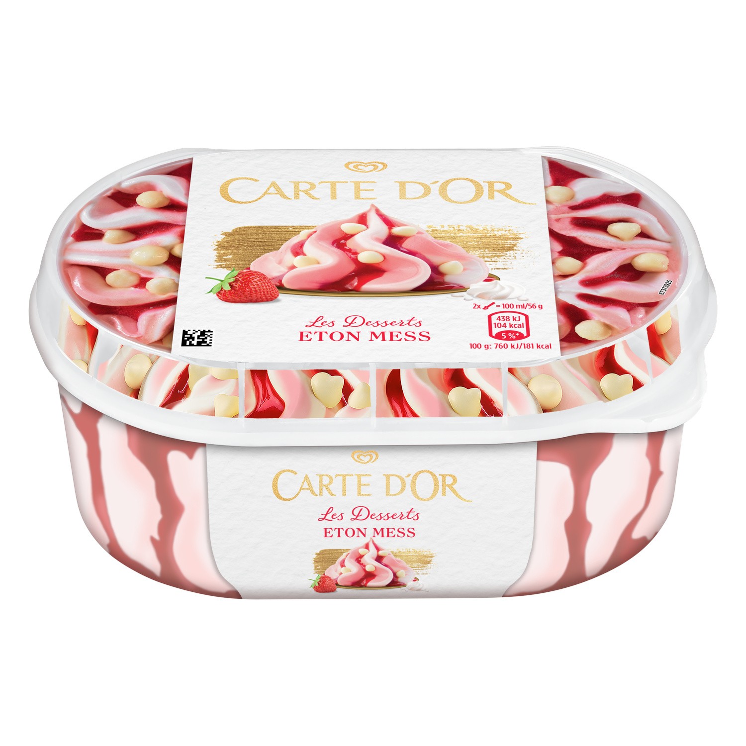 Glace fraise & meringue CARTE D'OR 8712100495045 CARTE D'OR Glace fraise & meringue CARTE D'OR 8712100495045 CARTE D'OR