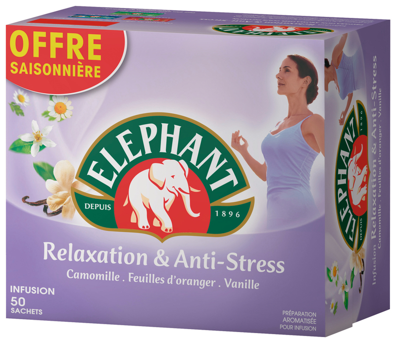 INFUSION RELAXATION ET ANTISTRESS ELEPHANT