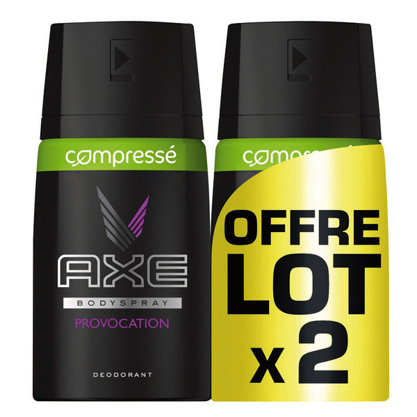 Déodorant compressé