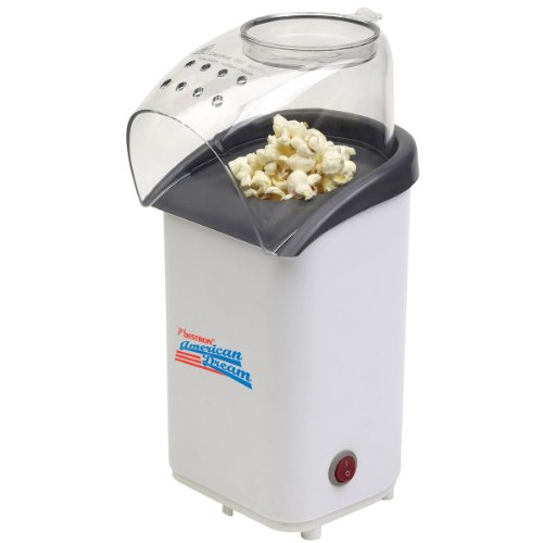 Apc1001 appareil à pop-corn 1100 w blanc