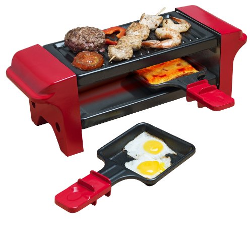 Agr102 gril/raclette pour 2 personnes